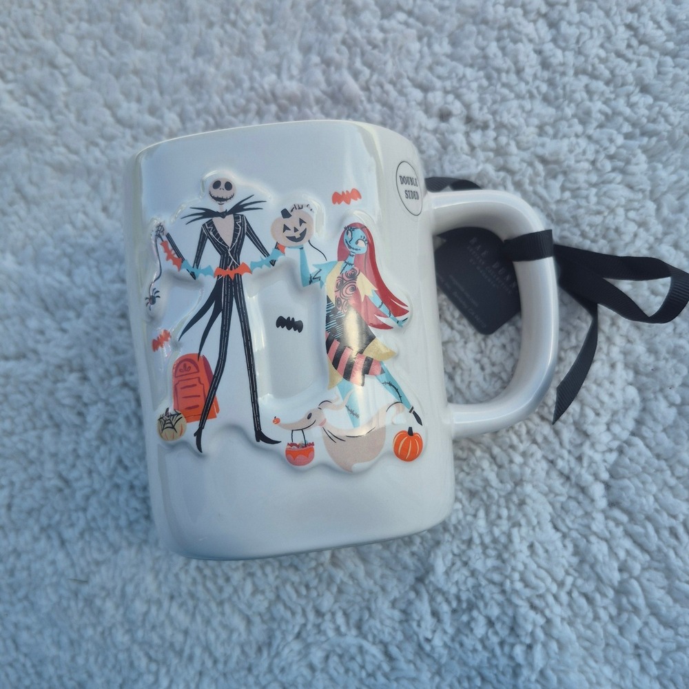 Rae Dunn Nightmare Before Christmas Jack Sally Spooky Season Mug Disney New